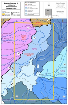 County HUC 8-10-12 Map