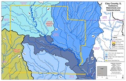 County HUC 8-10-12 Map