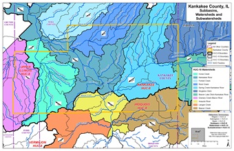 County HUC 8-10-12 Map