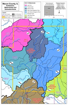 County HUC 8-10-12 Map