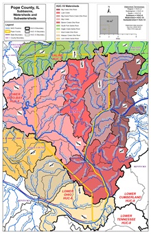 County HUC 8-10-12 Map