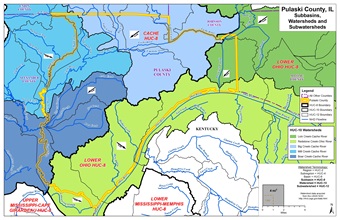 County HUC 8-10-12 Map